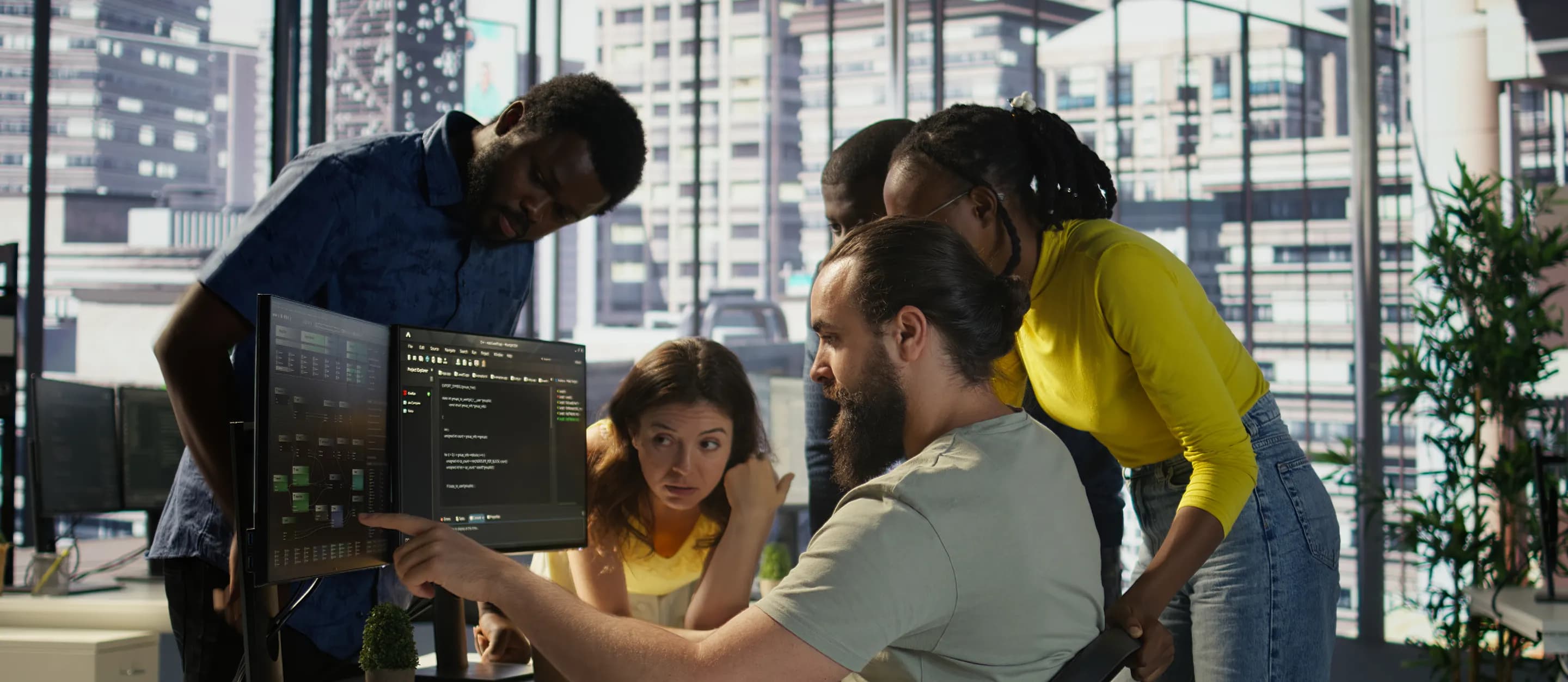 Web development team collaboration
